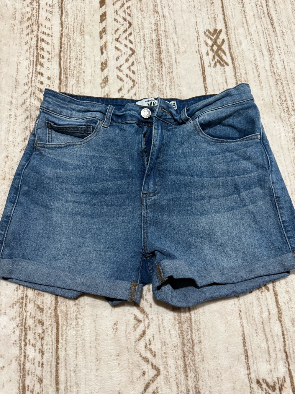 Women’s Denim Shorts - Blue - Unknown Brand